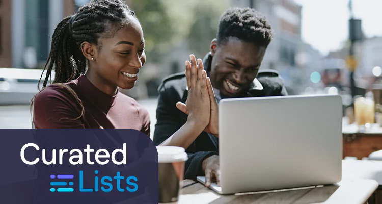 Title image of Curated Lists, a creator discovery service of GRIN's