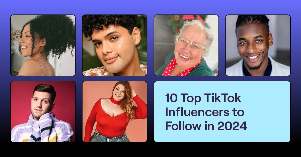 6 tiktok influencers with blog title